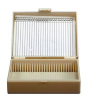 OMAX Plastic Slide Storage Box for Up to 25 Slides