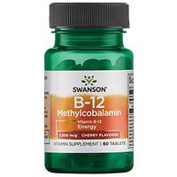 Swanson Methylcobalamin High Absorption Vitamin B-12 2.5 Milligrams 60 Tabs