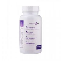 PrettyFit Lean - Metabolism Support - Green Tea Extract, Acetyl-L-Carnitine, Green Coffee Extract, L-Theanine, Rhodiola Rosea - 60 Capsules Product Name