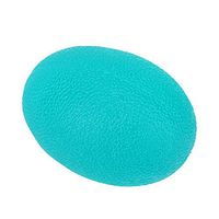 Alomejor Hand Exercise Balls, Silicone Massage Therapy Grip Ball for Wrist Finger Muscle Resistance Strength Exercise Stress Relief Egg Trainers (Green 35)