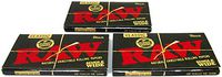 RAW Black Classic Single Wide Rolling Papers (3)
