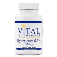 Vital Nutrients - Hypericum Extract 0.3% 300 mg - Extract of St. John's Wort - Promotes Emotional Well-Being & Mood Support - 90 Capsules per Bottle