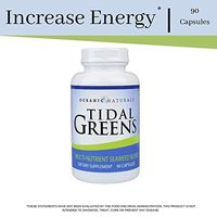 Tidal Greens Natural Seaweed Supplement: Helps Thyroid Support, Boost Energy Level, and Strengthen Immune System. All Natural Multi-Nutrient Seaweed Blend. 90 Vegetarian Capsules … (1)