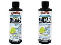 Barlean's Key Lime High Potency Omega 3, 16 Fluid Ounce, 2 Pack
