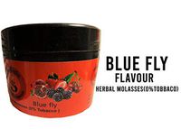 Hookah Flavors by Sunlight Charcoal – Non-Tobacco Hydro Herbal Molasses – 200g Container Hookah Shisha Pipe – Premium Quality Intense Flavor – No Nicotine, No Tobacco (Blue Fly)