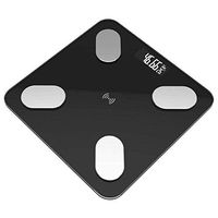 KONGZIR Weighing Scale Body Fat Scale, Floor Scientific Smart Electronic LED Digital Weight Bathroom Scales, Balance Bluetooth, App Android iOS, 180Kg