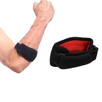 Item Name (aka Title): Kaptin 2Pack Tennis Elbow Support Brace with Compression Pad Excellent Fit and Weather Resistance Elbow Brace for Men and Women (Red)