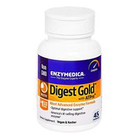 Enzymedica - Digest Gold with ATPro, Daily Digestive Support Supplement with Enzymes and ATP, 45 Capsules (FFP)