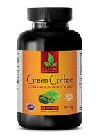 Fat Burning Appetite suppressant - Green Coffee Bean Extract - Extra Strength GCA 800 MG - Green Coffee Natures - 1 Bottle (60 Capsules)