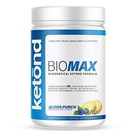 Ketond BioMax — Bioidentical Ketone Supplement — High-Performance Supplement with goBHB-D — Aloha Punch (15 Servings)