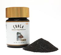 HIBEE Siberian Chaga Mushroom Powder_Highly Concentrated Freeze-Drying Chaga Mushroom Powder (1oz)