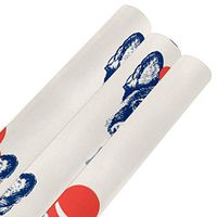 Gift Wrapping Paper Roll French Bulldog for Birthday,Holiday,Wedding,Baby Shower Gift Wrap - 3Rolls - 58inch x 23inchPerRoll