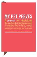 Knock Knock Mini Inner Truth Journal, Pet Peeves