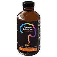 Brain Armor Adult Brain Nutrient Formula - Vegan Liquid Concentrate, Lime-Mango 8oz (24 Servings)