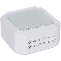 Big Red Rooster 8 Sound White Noise Machine | Sleep Sound Machine for Sleeping | 8 Soothing Sounds | White Noise Machine for Office Privacy | Plug in Or Battery Operated | Baby Travel | White