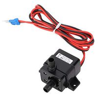 Brushless Water Pump，DC 12V Ultra-Quite Brushless Motor Submersible Water Pump Waterproof Submersible Fountain Aquarium Circulating