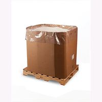 48" x 46" x 72" x 3 mil Clear Eco-Manufactured Plastic Bin and Gaylord Liners (Roll of 45)