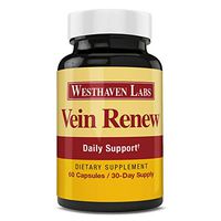 Vein Renew Swollen Vein Support-All Natural Leg Circulation and Vein Support for Healthy Legs with Horse Chestnut Extract Restless Leg Syndrome Relief Dietary Supplement | 1 Month Supply