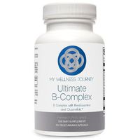 Ultimate B-Complex- Activated B-Vitamins with Benfotiamine and Quatrefolic- Stress, Neurological and Adrenal Support- Increased Bioavailability- 90 Capsules
