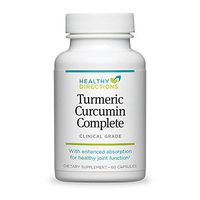 Healthy Directions Turmeric Curcumin Complete Supplement for Joint Pain Relief and Antioxidant Support, 60 softgels (30-Day Supply)