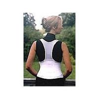 Cincher Female Back Support Extra Extra Large White