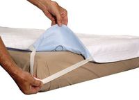 Essential Medical Supply Quik-Sorb Quilted Birdseye Hospital Bed Size Reusable Underpad