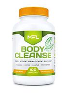 MFL Body Cleanse Cleanser for Weight Loss and Digestive Health Natural Ingredients Probiotic Blend by Muscle Food Labs