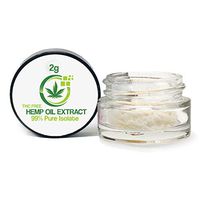 Hemp Oil Extract | 100% Pure Isolate Powder | 2g 2000mg Isolate | Stress Support, Anti Anxiety, Migraine Relief, Sleep Aid, Natural Anti Inflammatory