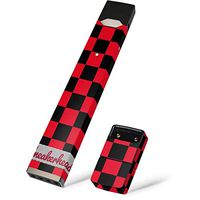 Skinit Decal Wrap for Juul E-Cigarette - Originally Designed Sneakerhead Red Checkered Design