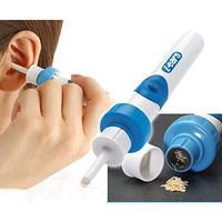 Uhruolo Ear Cleaners Soft Tips Electric Ear Pick Ear Wax Removal Tool for Baby Adult