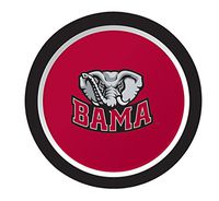 Creative Converting 410697 University of Alabama Dessert Plates, 8 Count, 7", 20 oz Plastic Cups