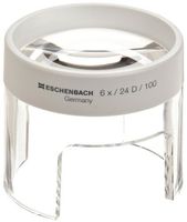 Eschenbach 2626 Aspheric Stand Magnifier, 6x Magnification, 23 Diopter, 300mm Focal Length, 50mm Lens Diameter