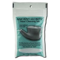 2 Packs of Ancient Secrets Nasal Cleansing Pot Salt - 8 Oz