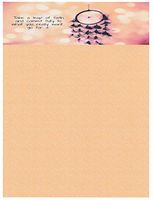 NEW Leap Of Faith Letterhead Stationery Paper 26 Sheets