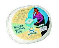Softeze Foam Comfort Rings With Cover, Cush 16in Donut W-Cvr, (1 EACH, 1 EACH) by Hermell Products, Inc.