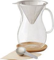 Caribou 8 Cup Pour Over Coffee Brewer by Caribou Coffee (6 Cup)