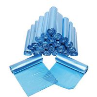 KYLIN Strong Durable Trash Bags for Home Kitchen Bathroom Office (Bule)