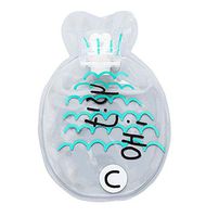 Set of 2 Creative Mini Hot Water Bag Beautiful and Practical Hot Water Bottle,B1