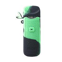 KKmod Silicone Case for Smok Nord Box Kit Protective Rubber Sleeve Cover Shield Wrap (Blackgreen)