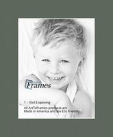 10x13 Olive / Forest Green Custom Mat for Picture Frame with 6x9 opening size (Mat Only, Frame NOT Included)