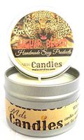 Jaguar Blood 4 Ounce 100% Soy Candle Tin This is Not an Abercrombie Woods Product