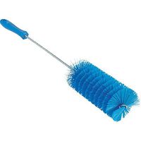 Vikan 53703 Soft Tube Brush, Polyester, 2-25/64" x 20" OAL, Blue
