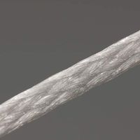 LT1-S2-FB-NT - Braided Nylon Lacing Tape - Wax Coated, .099-.121, 80LB, Natural - 750 Ft Lacing Tape