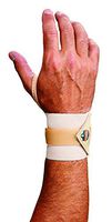 Ergodyne ProFlex 420 Wrist Wrap with Thumb Loop, Tan, Small/Medium
