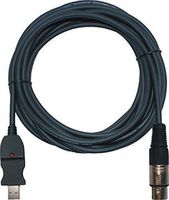 Audio2000'S ADC203R 20ft Professional USB to XLR Female Recording Cable, Audio Cable, and Microphone Cable Audio Cable