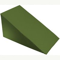 24” X 24” X 7” Bed Wedge Cover – Wedge Pillow Replacement Cover with Zipper - 100% Cotton Replacement Pillowcase for Bed Wedges - Universal Fit for Wedges Up to 27” Wide - 24” X 24” X 7” - Olive