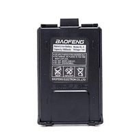 BAOFENG 7.4V 1800mAh Li-ion Battery DM-5R UV-5R UV-5RE BF-F8HP UV-5R V2+ Plus UV-5RTP Series Two Way Radio (1, Black)