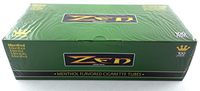 Zen 100 mm 100's Size Cigarette Filter 200 Tubes Menthol (1)