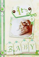 It's a Baby, what a Blessing! Gender Reveal, Pregnancy, New Birth Baby Shower Religious Greeting Card