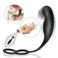 iHoM Underwear Āmȁl Plúg Advanced Pênňís Ríng with Próstrǎte Massaging Tools Men Glands Stimulate Finger Mâssager for Men Women Couples